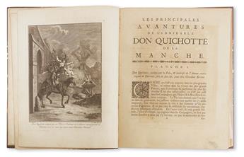 CERVANTES SAAVEDRA, MIGUEL DE. Les principales aventures de l’admirable Don Quichotte, représentées en figures par Coypel, Picart le ro